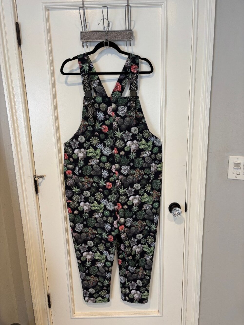 Kavu Succulent Print Overalls (XL)